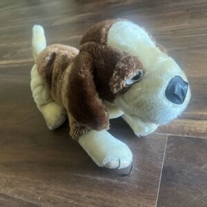 VINTAGE Animal Fair Basset Hound Dog Spilled Guts Internal Organs 14" Plush